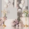 50 Inch Floor Candelabra,2Pcs Gold Candelabra Centerpieces Metal 5 Arm Candelabra Tall Candelabra Candle Holder for Home Wedding Party Event Decoration - Image 4