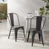 Metal Dining Chairs, Easy to Assemble, Sturdy, 4 Pack - Image 4