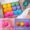 Anovina 12XL Bath Bombs Gift Set USA Made with Natural Essential Oils for Women & Kids – Aromatherapy Holiday Gifts Ideas. Valentine's Day Gift Idea. Bath Bombs Gifts for Women Men and Kids - Image 4