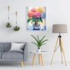 Diamond Painting Kits for Adults-Flowers Diamond Art Kits for Adults,5D Diamond12x16inch - Image 3