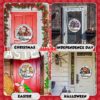 17 Pcs 12 Inch Magnetic Welcome Door Sign Interchangeable Easter Front Door Decorations Spring Seasonal and Festive Signs - Image 3