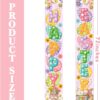 Happy Easter Porch Banner Bunny Egg Rabbit Daisy Party Front Door Sign - Image 3