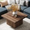 Square Coffee Table, 31.5-Inch Engineered Wood Coffee Table for Living Room - Image 3