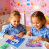 6 Pack Diamond Art Kits for Kids, Cartoon Animals DIY Diamond Painting Kits 6X6 inch - Image 2