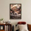 Cow Diamond Art Kits for Adults  DIY 5D Diamond Painting12x16 Inch - Image 2