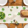 Shamrock St. Patrick's Day Table Runner, Seasonal Spring Holiday - Image 2