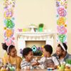 Happy Easter Porch Banner Bunny Egg Rabbit Daisy Party Front Door Sign - Image 2