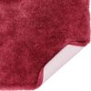 Goliath Machine Washable Bath Mat 20" x 24" Contour Burgundy - Image 2